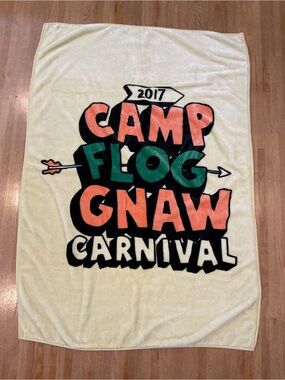 Golf Wang Camp Flog Gnaw 2017 CFG
Festival Tyler The Creator Throw Blanket
